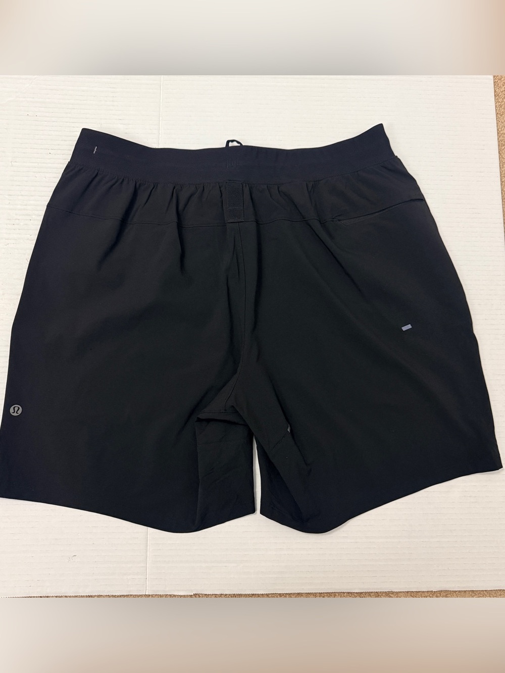 Lululemon Men''s License to Train Black Linerless 7'' Shorts Sz XL Gym Fitness - Picture 5 of 12